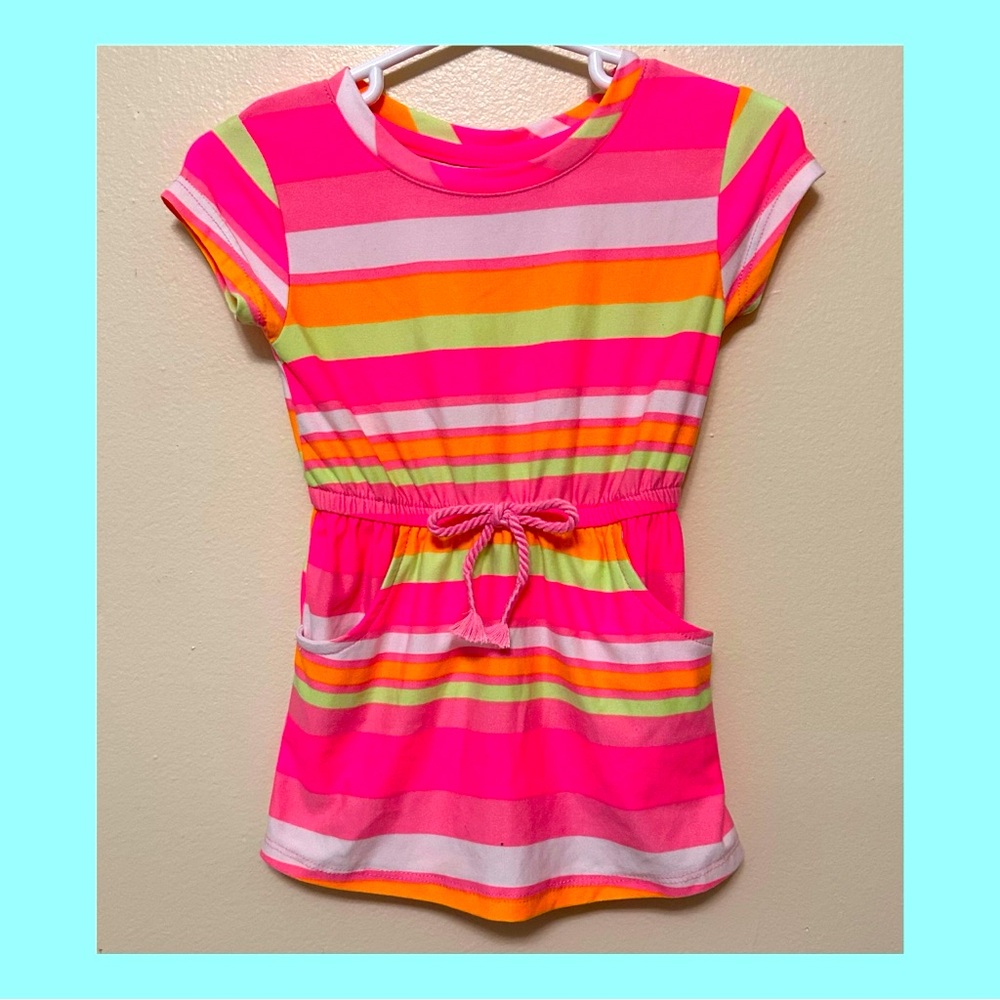 Kidgets Pink and Green Striped Outfit!